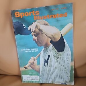Sports Illustrated "New York Yankees end of an era" June 21, 1965